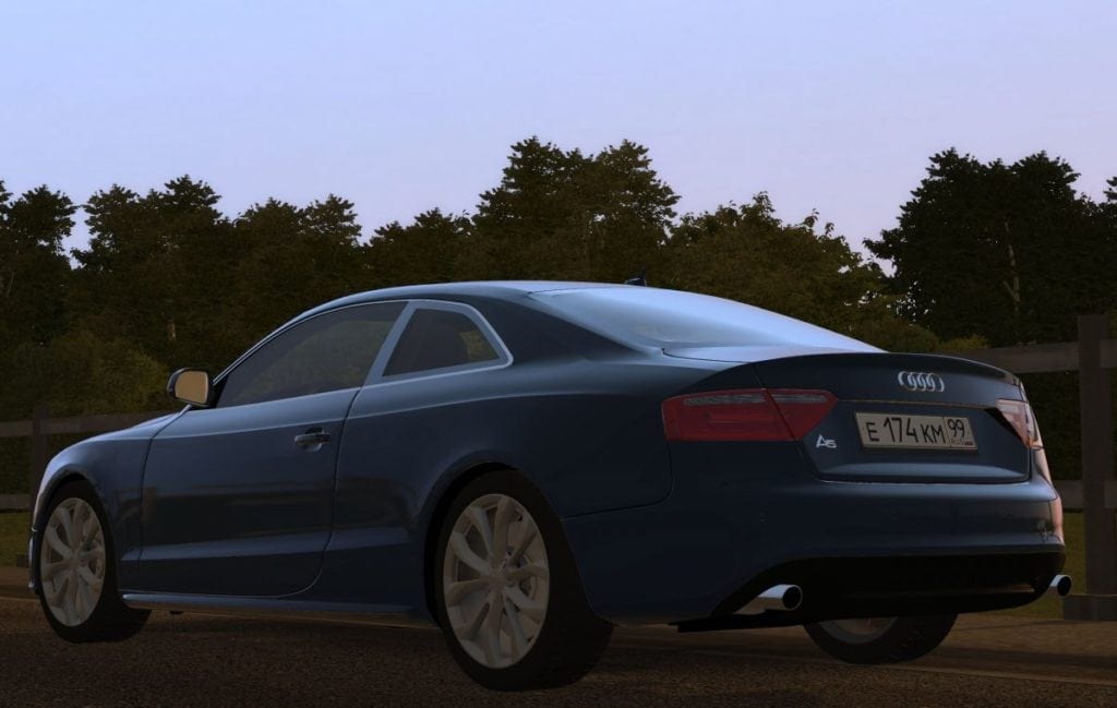 Audi A5 Mod for City Car Driving v.1.5.5