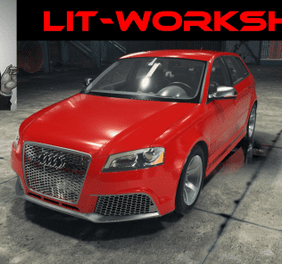 Audi RS3 Mod for Car Mechanic Simulator 2018