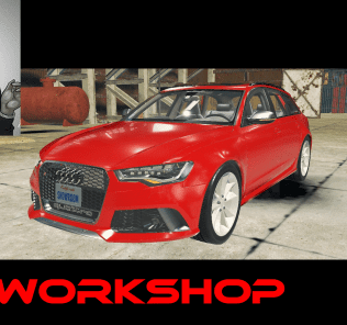 Audi RS6 Avant Mod for Car Mechanic Simulator 2018