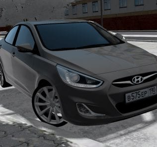 Hyundai Solaris Mod for City Car Driving v.1.5.0 - 1.5.6