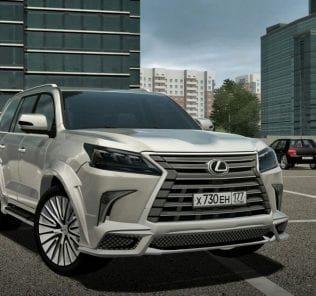 Lexus Lx570 Wald Mod for City Car Driving v.1.5.0 - 1.5.6