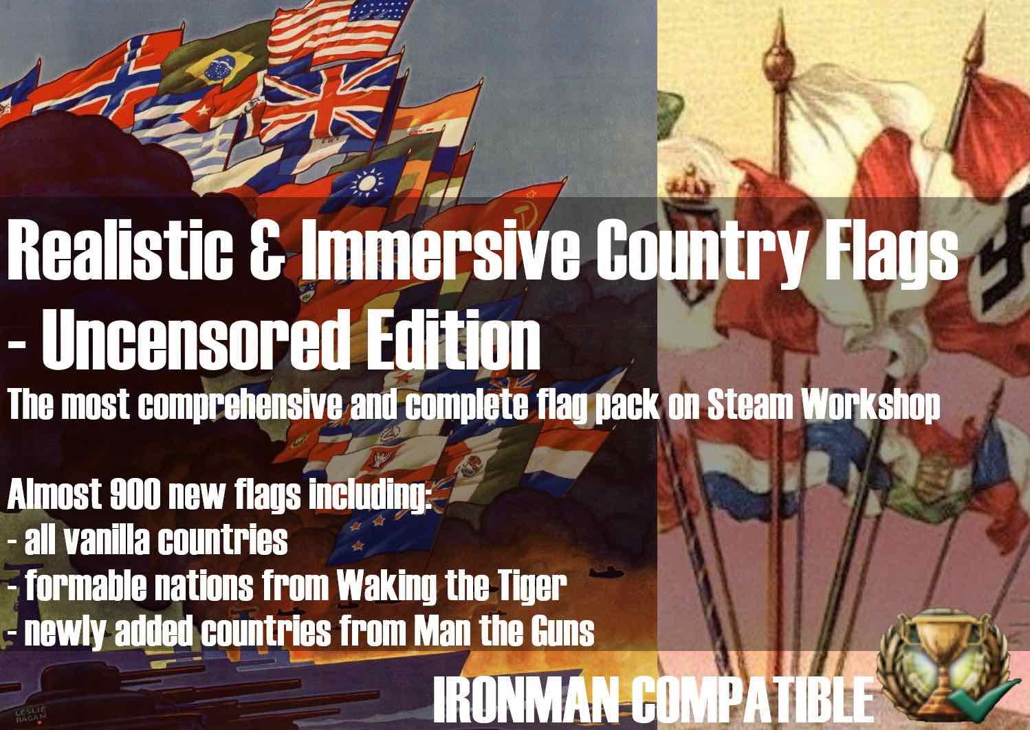 Steam Workshop::[OUTDATED] Realistic & Immersive War Flags - Censored  Edition