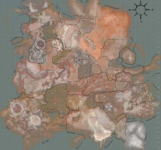 Nice Map [Tpg + Grid + Zones + Zone names + Roads] Mod for Kenshi