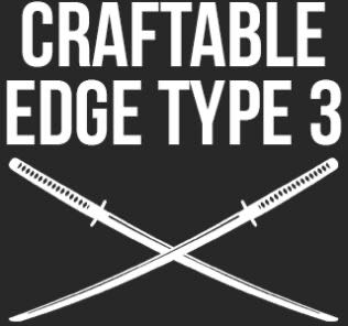 Craftable Edge Type 3 Weapons Mod for Kenshi